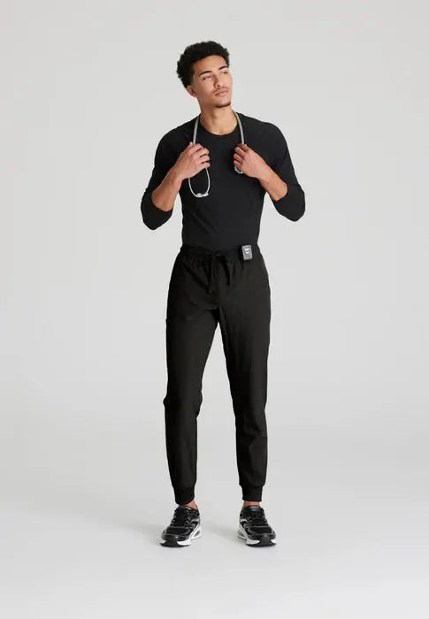 Skechers by Barco Men's Structure Jogger Scrub Pant SKP572